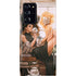 Cozy Autumn Library Witch with Cat and Coffee by Ivy Dolamore Galaxy Cases